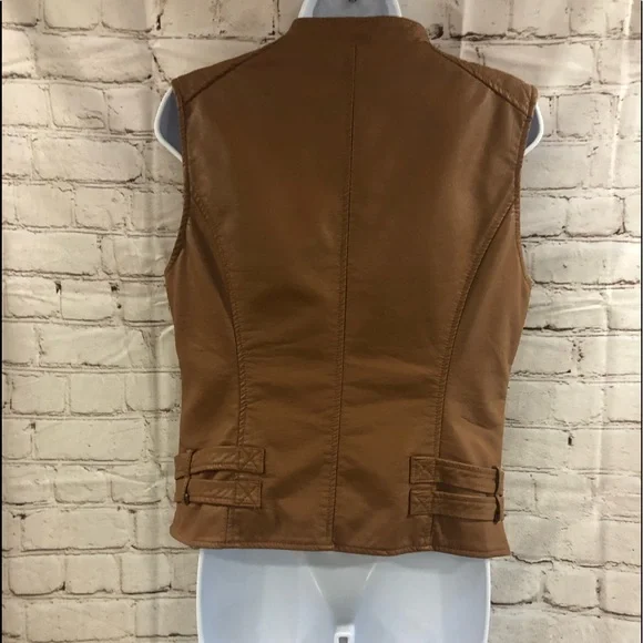 🎉HP🎉💥My Beloved🔥Juniors Moto Vest💥Measurements in Photos💥 - Picture 2 of 15